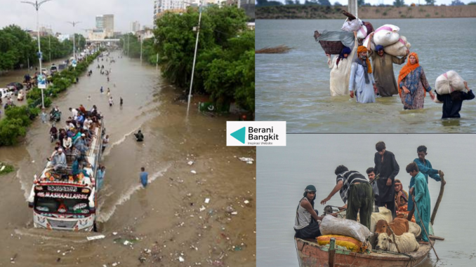 banjir di Pakistan